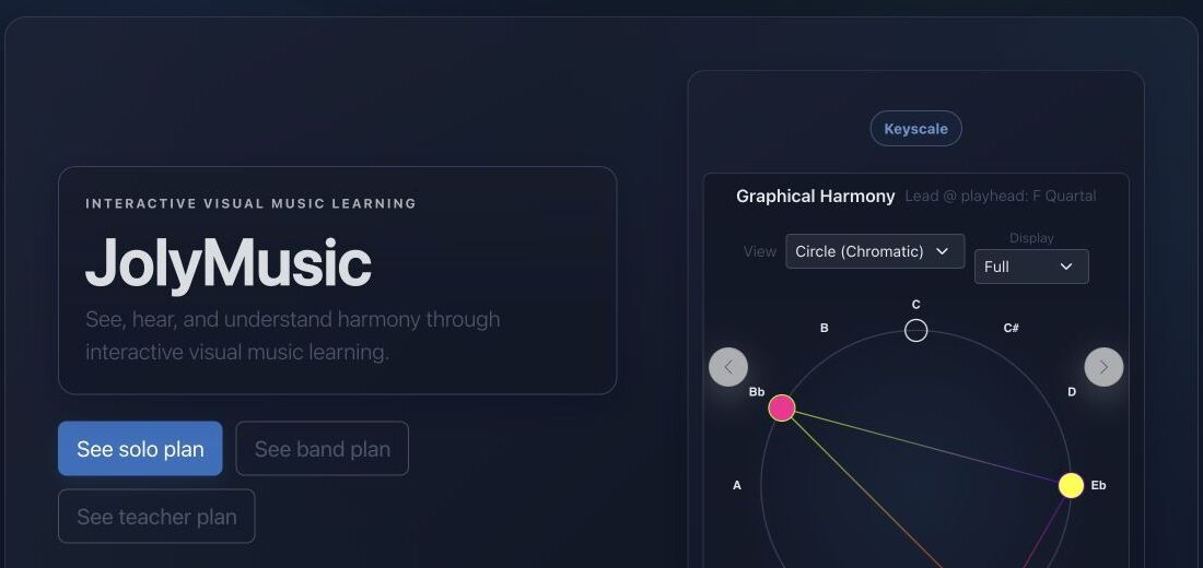 JolyMusic — Empieza tu primera sesión de JolyMusic
