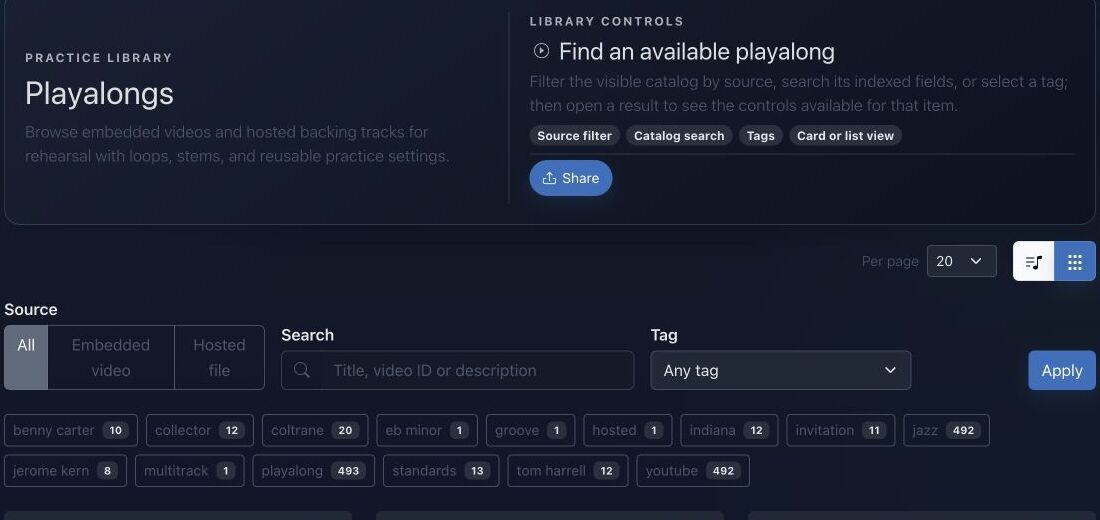 JolyMusic — Practica con ritmos y play-alongs